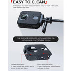 For DJI Osmo 360 CYNOVA Silicone Case Anti-Scratch Shockproof Full Body Protective Cover