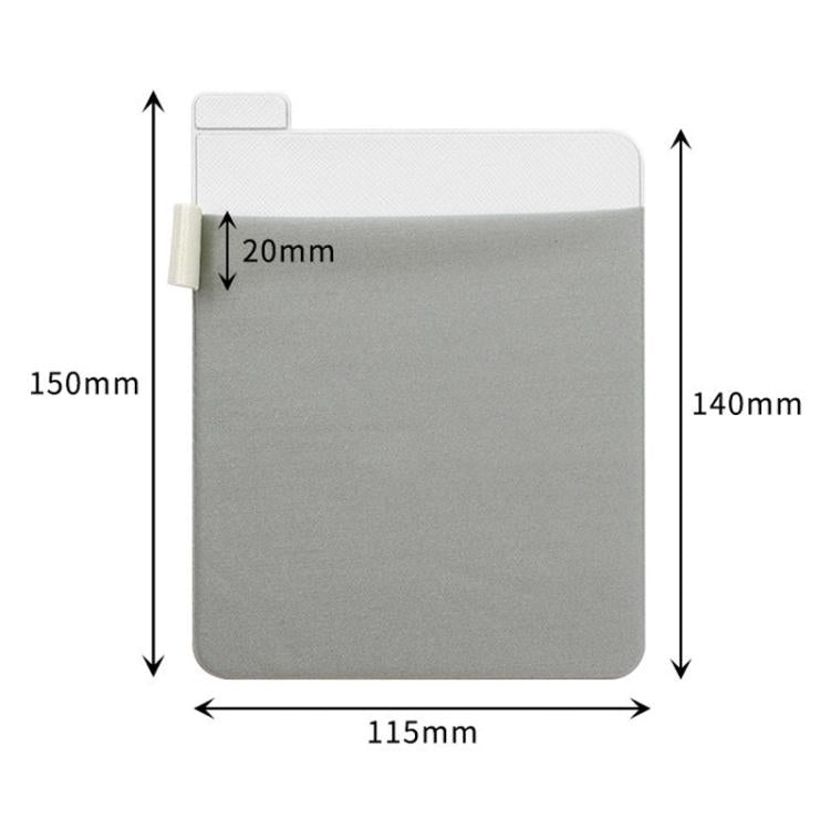 Wireless Mouse Bag Back Patch Card Bag For Mouse Storage