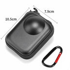 For DJI Osmo 360 Carrying Case EVA Hard Shell Protective Bag with Carabiner Clip