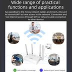 4G WiFi Router Portable Plug Card Wireless Hotspot, EU Plug, CPF907
