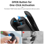 Flymile 1.63m Magnetic Quick-Release Tripod Selfie Stick for Action Cameras for Vlogging, Outdoor Sports, FLY018_2