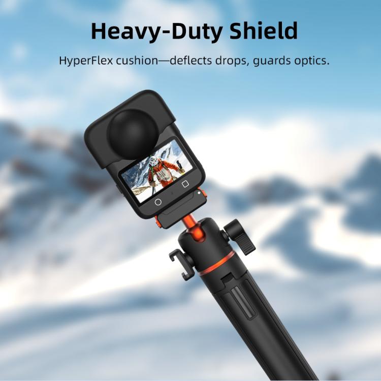For DJI Osmo 360 Camera Silicone Lens Cap Dustproof & Anti-Scratch Lens Cover Protector