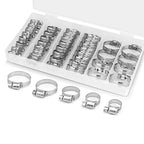 40pcs /Set Stainless Steel American-Style Heavy-Duty Clamp Kit, 40pcs /Set