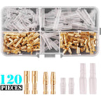 120pcs /Set Plug-in Spring Terminal Blocks + Housing Set, 120pcs /Set 3.9mm