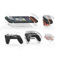 For Nintendo Switch 2 JYS 5-in-1 Crystal Case Full Protection Set Includes Console Shell, Joy-con & Pro Controller Cover, Faceplate, Game Cartridge Case, JYS-NS2326