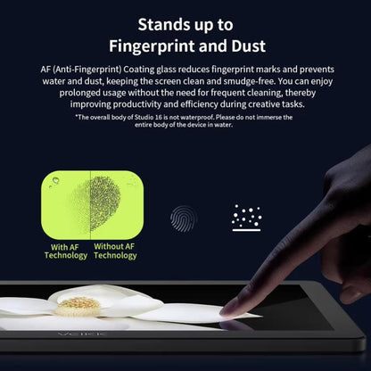VEIKK VK1600 15.6 Inch Digital Drawing Screen Electronic Drawing Screen Compatible With Mobile Phone