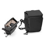 Cwatcun D198 Small Expandable Single Shoulder Camera Bag Waterproof Multi-Function Camera Bag, D198