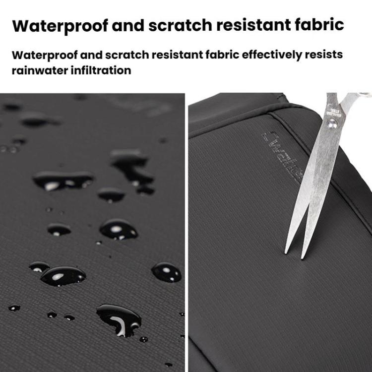 Cwatcun D198 Small Expandable Single Shoulder Camera Bag Waterproof Multi-Function Camera Bag, D198