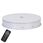Remote Control Light Rotating Tray Still Life Display Adjustable Speed Brightness Jewelry Stand, 20cm White Base White Light Direct Plug, 20cm Black Base White Light Direct Plug, 20cm White Base Colorful Light Direct Plug                               ...
