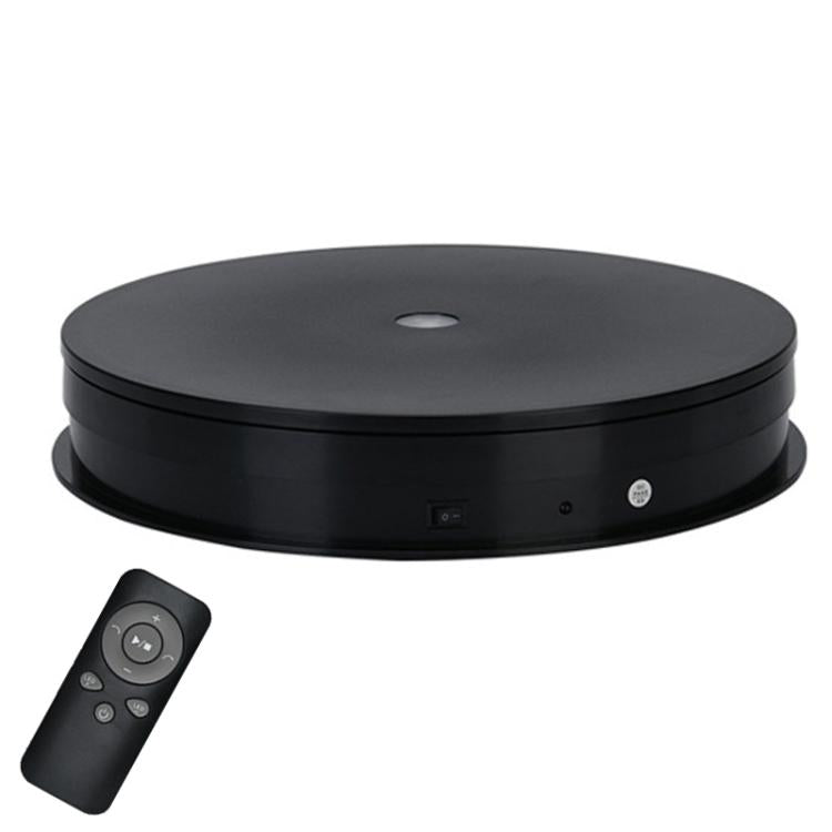 Remote Control Light Rotating Tray Still Life Display Adjustable Speed Brightness Jewelry Stand, 20cm White Base White Light Direct Plug, 20cm Black Base White Light Direct Plug, 20cm White Base Colorful Light Direct Plug                               ...