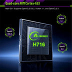 8K Home Theater Portable Android Projector With Smart Decoder, US Plug, EU Plug, UK Plug, AU Plug