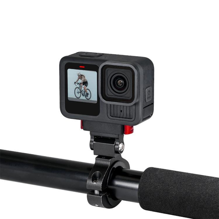 Action Camera Magnetic Quick Release Bike Mount, For GoPro HERO13 Black /12 Black /11 Black/10 Black/9 Black/8 Black, 360 Degree Damping Rotary, 180 Degree Adjustable