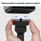 Action Camera Magnetic Quick Release Bike Mount, For GoPro HERO13 Black /12 Black /11 Black/10 Black/9 Black/8 Black, 360 Degree Damping Rotary, 180 Degree Adjustable