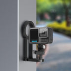 Magnetic Bracket Base Bracket Expansion, One Click Clamping For 3 Card, 1/4 Snail Ball Head, For 2 Card Action Camera