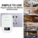 Energy Saving Air Conditioner Stabilizer Home Commercial Use High Efficiency Intelligent Voltage Stabilizer, US Plug, EU Plug, UK Plug