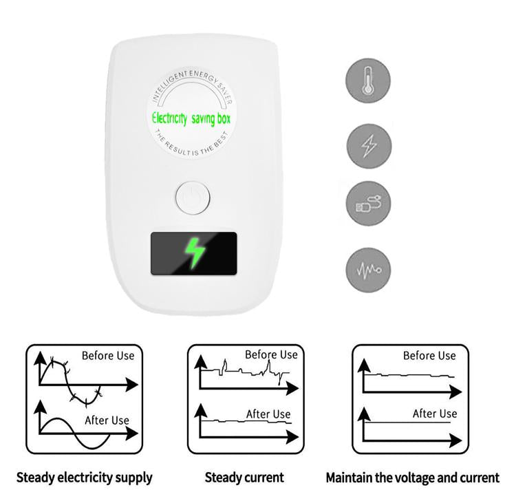 Energy Saving Air Conditioner Stabilizer Home Commercial Use High Efficiency Intelligent Voltage Stabilizer, US Plug, EU Plug, UK Plug