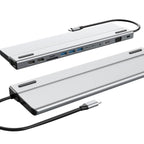 14 In 1  Type-C Docking Station USB HUB Multi Port Hub Laptop Converter, BT14E