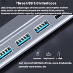14 In 1  Type-C Docking Station USB HUB Multi Port Hub Laptop Converter, BT14E