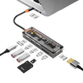 Type-C Docking Station USB HUB Multi Port Hub Computer Converter, SW6H, SW10V-PRO