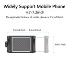 Car Sun Visor Bracket Panoramic Sports Camera Phone Vehicle Mount Base, With Phone Clip