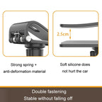 Car Sun Visor Bracket Panoramic Sports Camera Phone Vehicle Mount Base, With Phone Clip