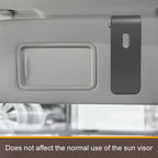 Car Sun Visor Bracket Panoramic Sports Camera Phone Vehicle Mount Base, With Phone Clip