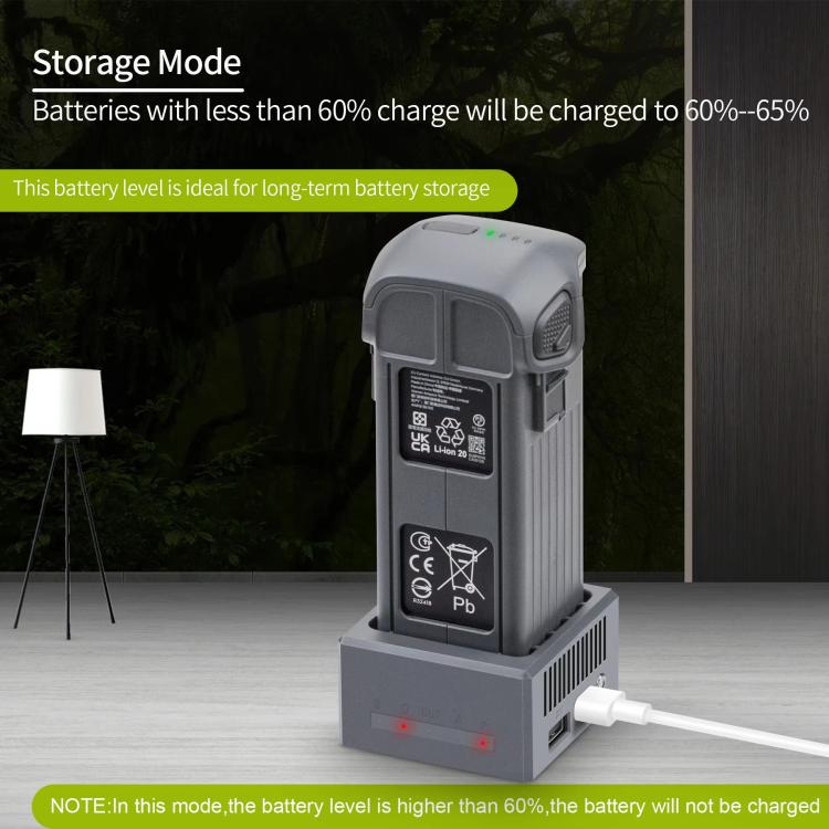 For DJI Mavic 4 Pro Drone YX Fast Charger Charging Station Battery Health Management, Single-port