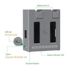 For DJI Mavic 4 Pro YX Dual-Channel Charger Battery Manager Simultaneous Charging Station, Dual-Channel