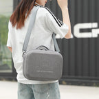For Meta Quest 3 / 3S BKano Q3-002 VR Headset Console Storage Bag Shoulder Handheld Bag, Grey