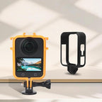 For DJI Osmo 360 Camera CQT Expansion Frame Anti-Scratch & Shockproof Protector, Ordinary Black, Ordinary Orange, Cold Shoe Black, Cold Shoe Orange