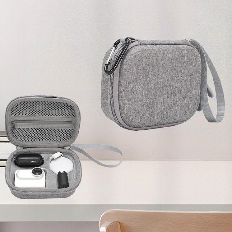 For Insta360 GO 3 / 3S Standard Edition BKano GO-002 Storage Bag Handheld Portable Pouch, Grey