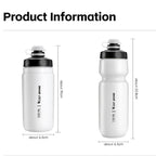 WEST BIKING 720ml Bike Water Bottle for Cycling Leak-Proof Squeeze Design Portable Sports Hydration Bottle, 720ml White Wide, 720ml Yellow Wide, 720ml Yellow, 720ml White