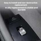 For Tesla 2025+ Model Y Juniper Window Lift Button Sticker, Tesla Model Y Juniper 7pcs /Set