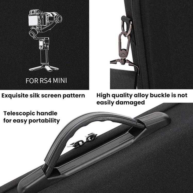 For DJI RS 4 Mini BKano Shoulder Handheld Storage Bag