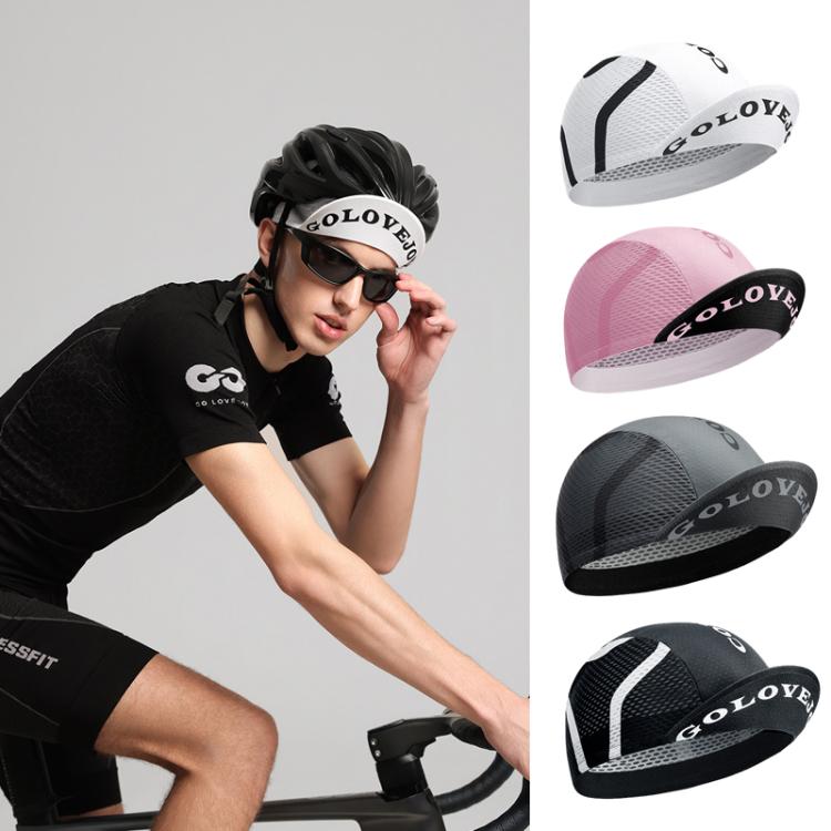GOLOVEJOY XMZ287 Unisex Cycling Cap Helmet-Compatible Quick-Dry Sports Hat For Biking, Running, Hiking, XMZ287 White, XMZ287 Pink, XMZ287 Gray, XMZ287 Purple, XMZ287 Black