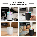 WT31 Car Ambient Light Humidifier USB Household Silent Air Atomizer