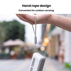 WH14 Handheld Digital Display Fan Outdoor Portable High Speed Fan