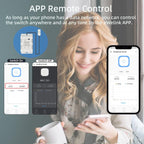 DIY-WT-09 20A Temperature Switch Smart Thermostat, Compatible With Google / Alexa / Yandex Alice / IFTTT, With 1m Temperature Sensor, With 2m Temperature Sensor, Humidity+1m Temperature Humidity Sensor
