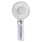YL14 Transparent Handheld Fan USB Outdoor Portable Fan, YL14