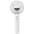 WT25 Handheld Fan With Lanyard Clip USB Desktop Silent Rechargeable Fan