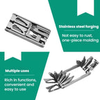 Bicycle 15 In 1 Repair Tool Chain Wrench, 15 In 1