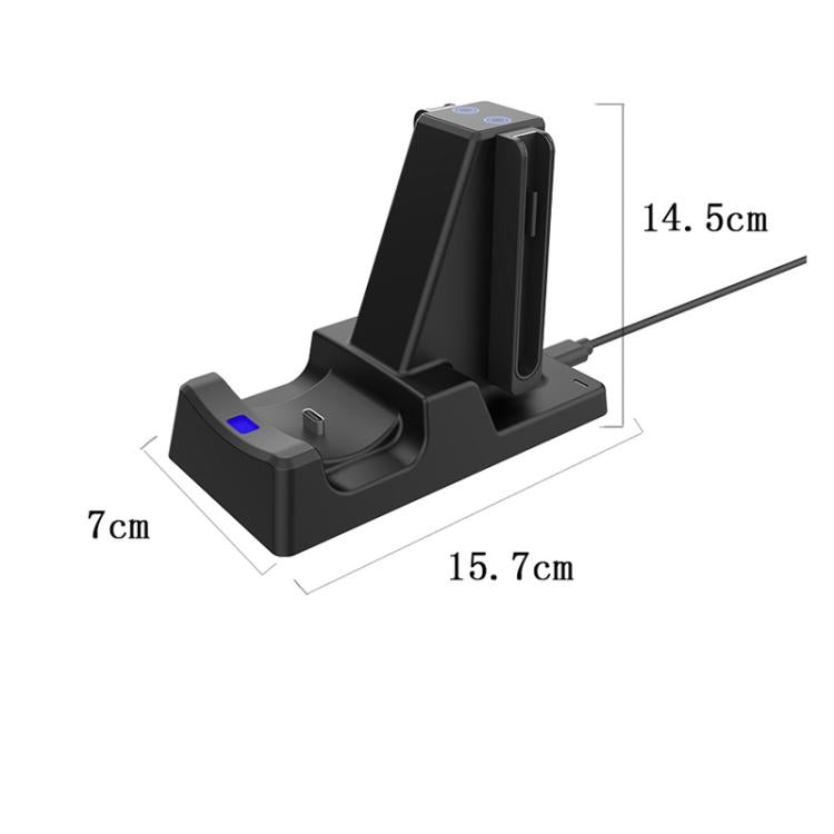 For Nintendo Switch 2 Joy-Con & Pro Controller 3-in-1 Charging Dock Storage Holder with LED Indicators, SW-3ZC028