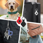 For Tile Mate / Mate Pro Anti-Loss Device Silicone Protective Case With Keyring Location Tracking Shell