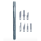 RELIFE RL-101B 8 In 1 Motherboard Repair Blade Set Carving Glue Removal Knife Screen Protector Cutting Knife, RL-101B