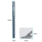 RELIFE RL-101B 8 In 1 Motherboard Repair Blade Set Carving Glue Removal Knife Screen Protector Cutting Knife, RL-101B