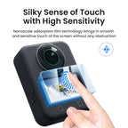 For DJI Osmo 360 Camera AMagisn HD Tempered Glass Screen Protector, 1 Set, 2 Sets