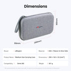 For DJI Osmo 360 aMagisn Mid-Size Storage Case Durable Organizer Bag With Detachable Inner Tray, Mid-Size