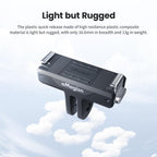 For DJI Osmo 360/Action 5 Pro/4/3 aMagisn Magnetic Quick-Release Adapter Plastic Snap-On Base, AA25