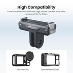 For DJI Osmo 360/Action 5 Pro/4/3 aMagisn Magnetic Quick-Release Adapter Plastic Snap-On Base, AA25