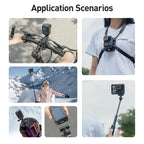 For Insta360 Ace Pro 2 aMagisn Water-resistant Vertical Shooting Battery Side Cover Compatible with Quick-Release Adapters